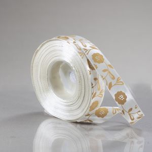 FITA DE CETIM FLOR 1.5CM 22M