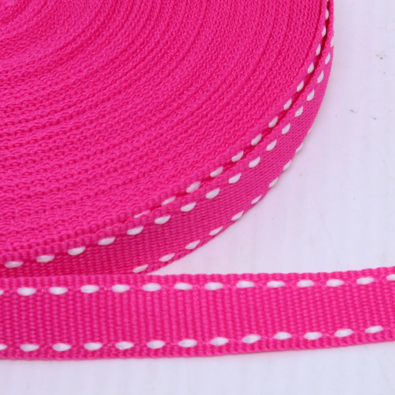 FITA-PESPONTADA-10MM-EM-POLIESTER-COM-50-METROS-206---ROSA-CHICLETE-Z6