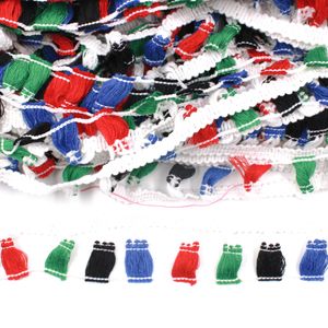 Pingente De Seda Em Metro Franja Tassel 4.5Cm 18M