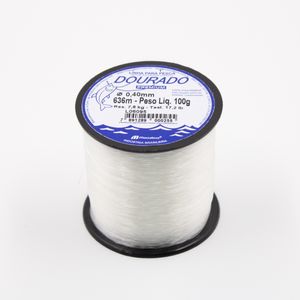 FIO DE NYLON 0.40MM COM 100G