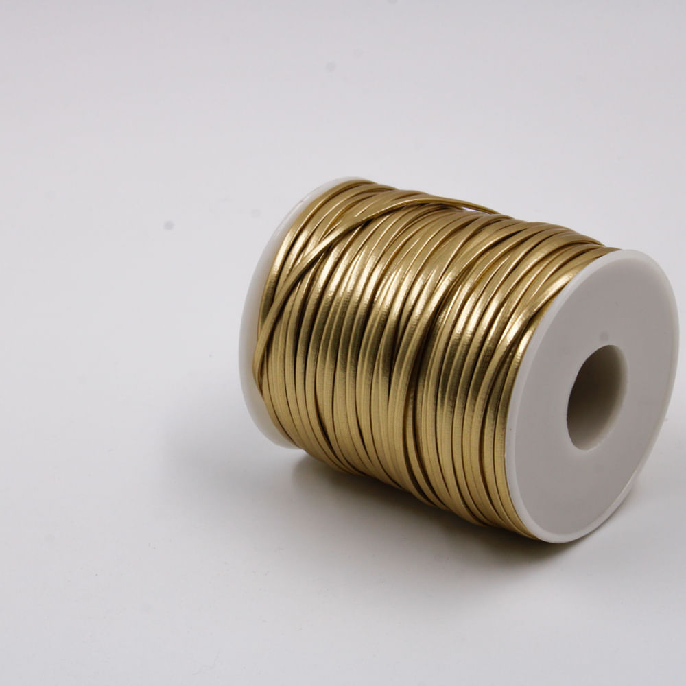 FIO DE COURO SINTETICO 2MM COM 50 METROS (NC)