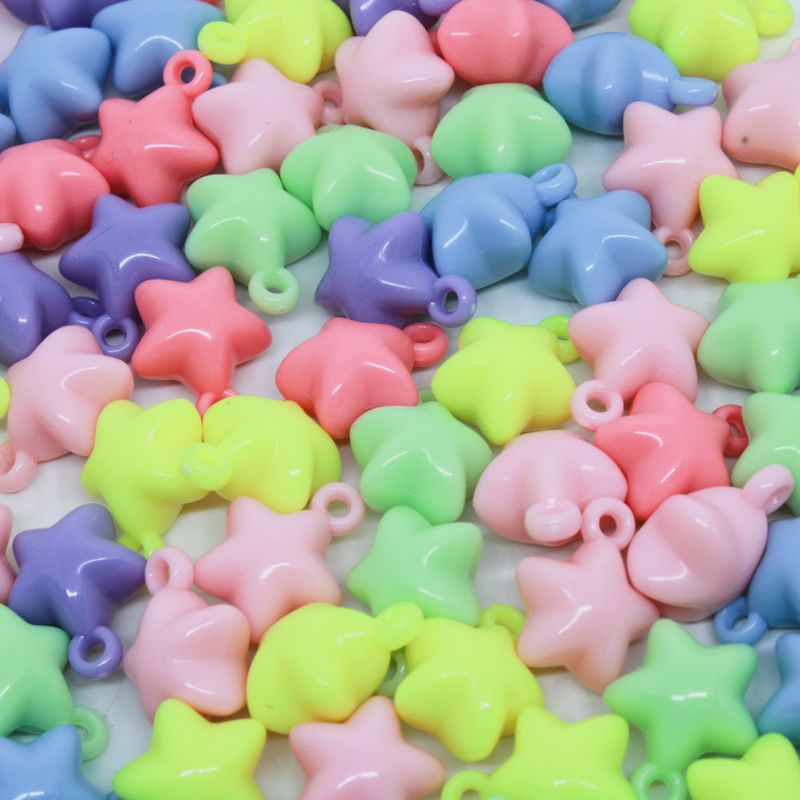 PINGENTE-ESTRELA-INFANTIL-17MM-EM-PLASTICO-COM-500GR---503---COLORIDO-CLARO