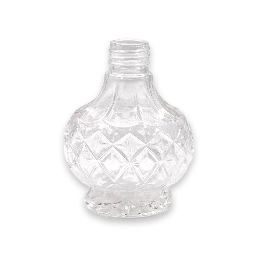 FRASCO-DE-VIDRO-PARA-AROMATIZADOR-R28-410-DIAMANTE-VINTAGE-200ML---CRISTAL-TRANSPARENTE