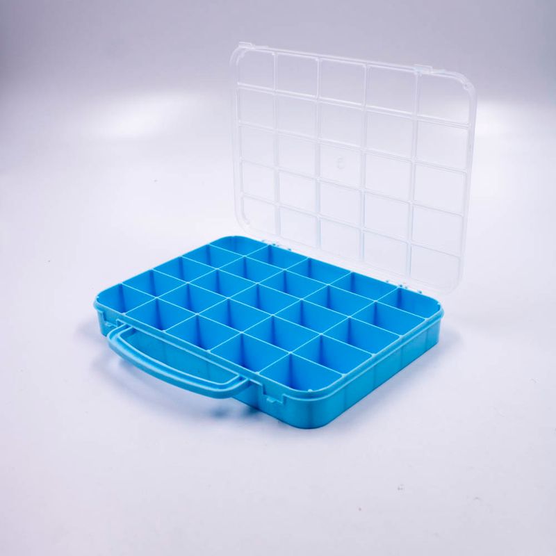 MALETA-ORGANIZADORA-RETANGULAR-12X17CM-25-DIVISORIAS-EM-PLASTICO-UNIDADE---AZUL-BEBE