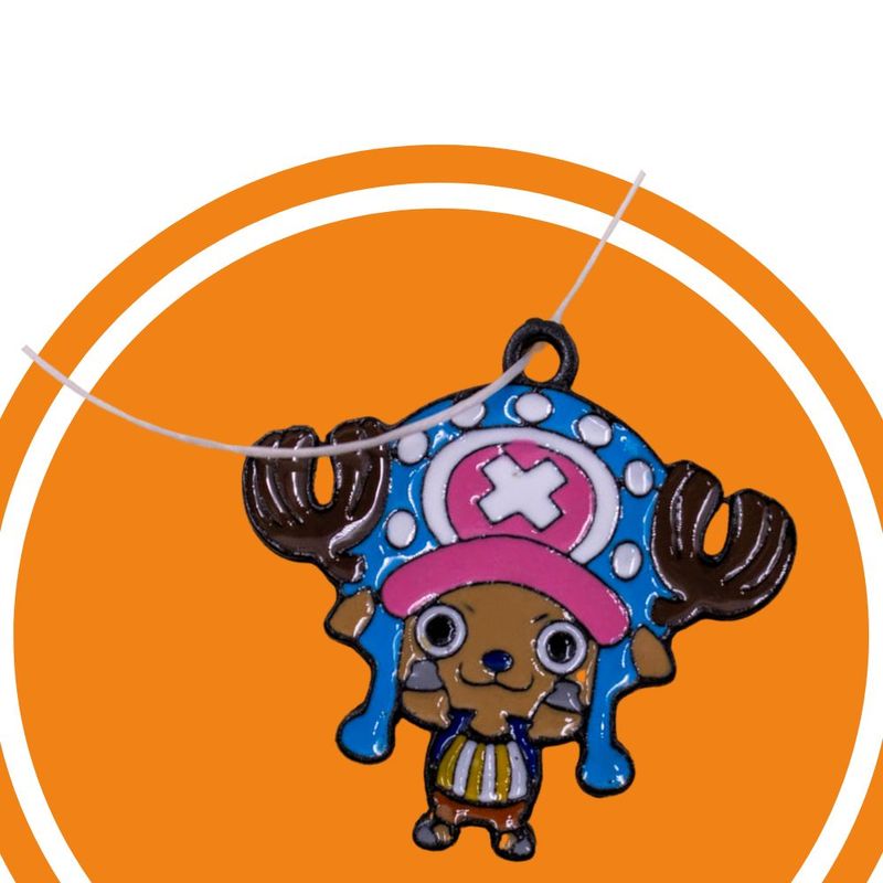 PINGENTE-CHOPPER-ONE-PIECE-45MM-EM-ZAMAC-COM-02-PECAS---103---COLORIDO