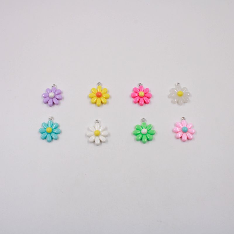PINGENTE-MARGARIDA-21MM-EM-RESINA-COM-100-PECAS---103---COLORIDO-103
