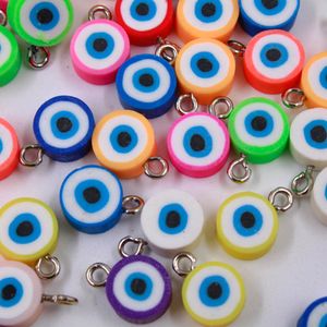 PINGENTE OLHO GREGO 10MM EM PVC COM 250 PEÇAS