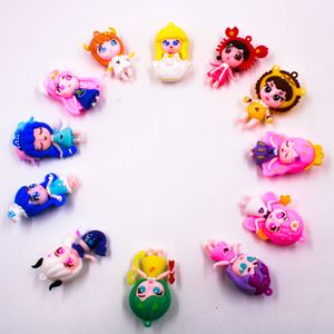 PINGENTE ANIME 60MM EMBORRACHADO COM 12 PEÇAS