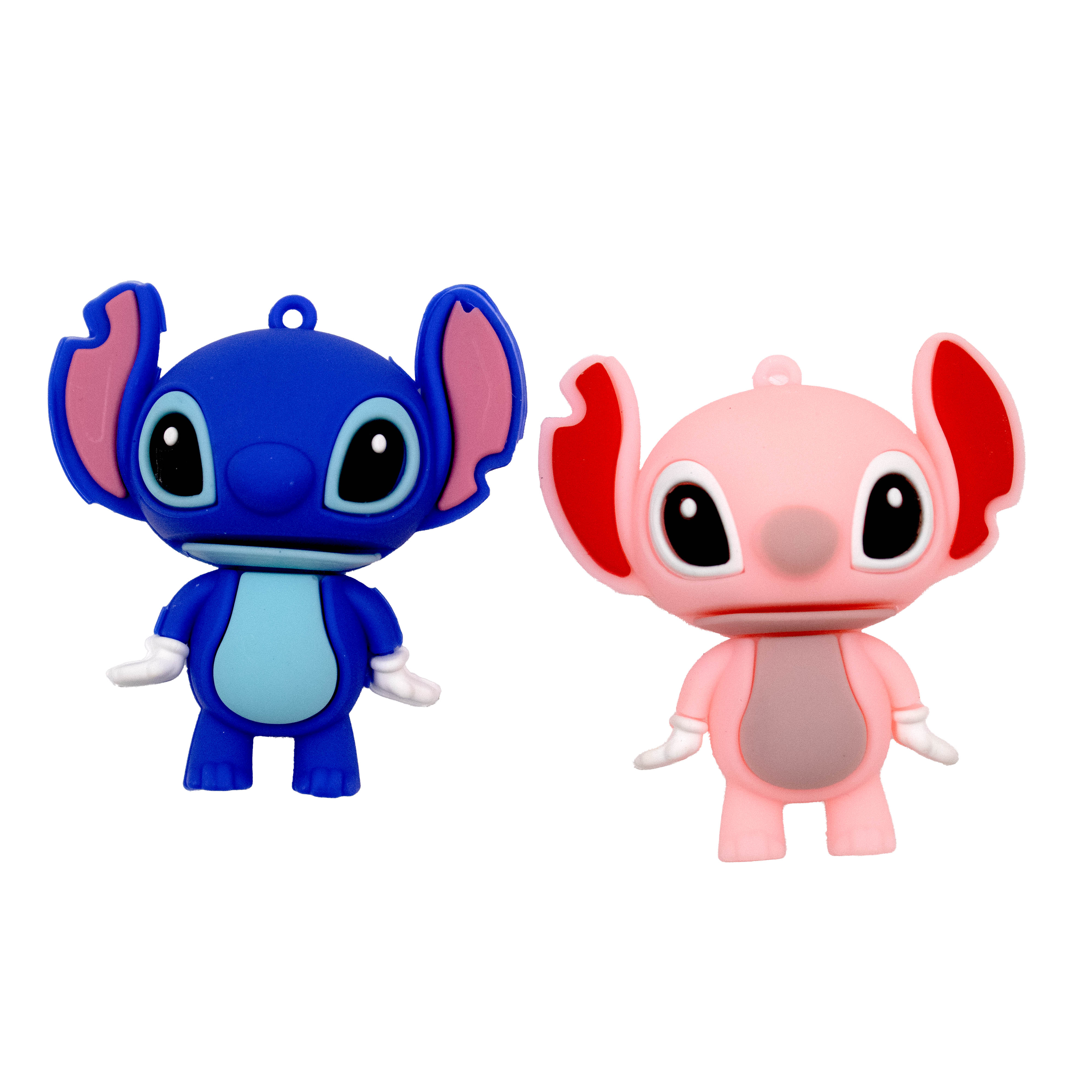 PINGENTES-STITCH-63MM-EMBORRACHADO-COM-12-PECAS---COLORIDO
