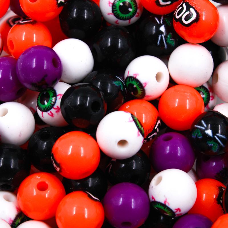 BOLA-HALLOWEEN-VARIADOS-12MM-EM-PLASTICO-COM-100-PECAS---103---COLORIDO-103