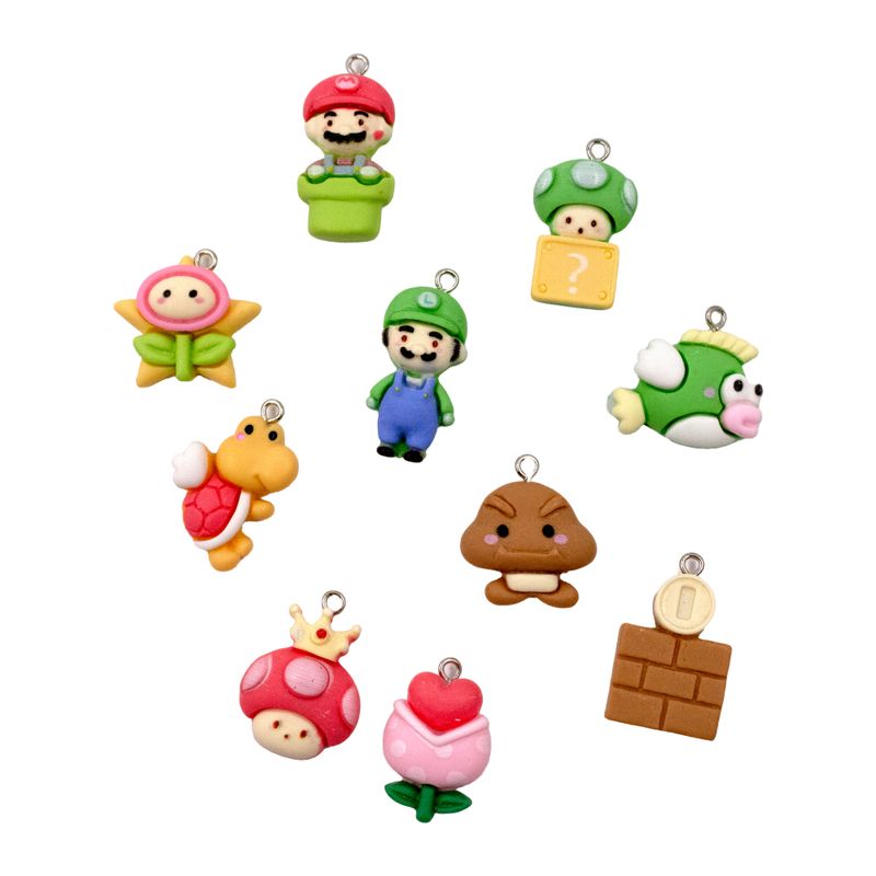 PINGENTE-TURMA-DO-SUPER-MARIO-26X35MM-EM-RESINA-COM-50-PECAS---103---COLORIDO