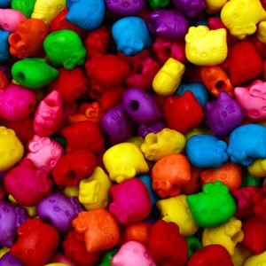 ENTREMEIO GATINHA 11MM EM PLASTICO COM 500G