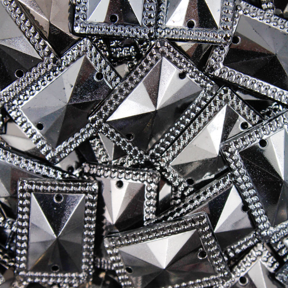 CHATON-PARA-COSTURA-RETANGULAR-COM-BORDA-13X18MM-EM-ACRILICO-COM-250GR-036Z---GRAFITE-036