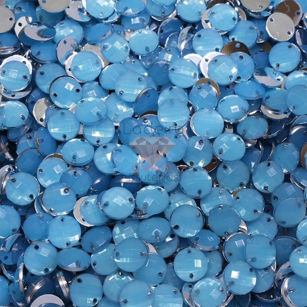 CHATON-PARA-COSTURA-MEIA-BOLA-SEXTAVADA-08MM-EM-ACRILICO-COM-250GR-042---AZUL-42