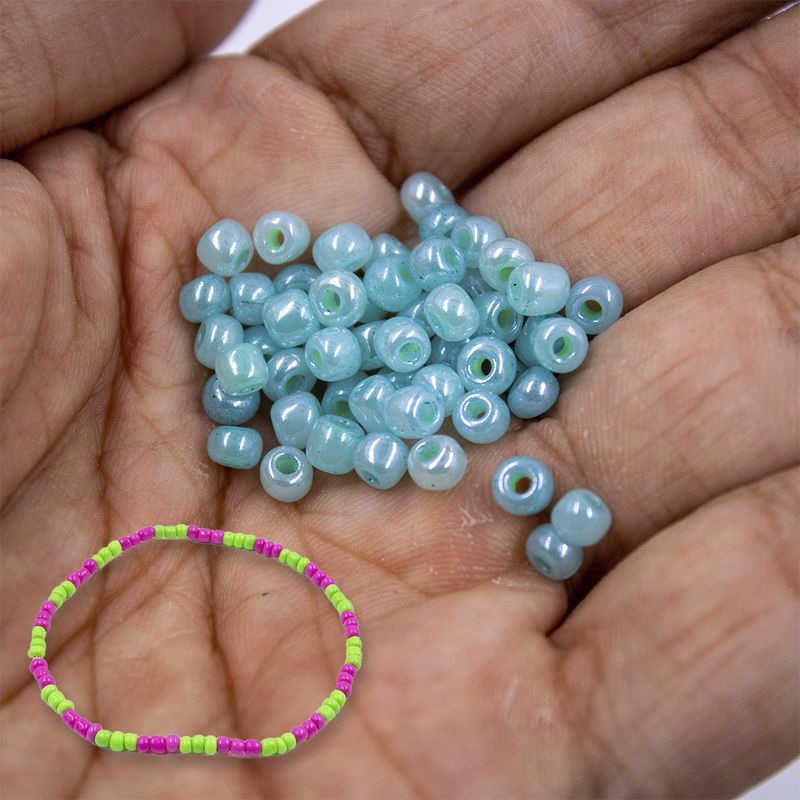 MICANGAO-CANDY-COLOR-36MM--6-0--EM-VIDRO-COM-450G---412---VERDE-AGUA