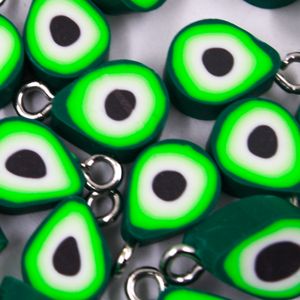 PINGENTE ABACATE 10MM EM PVC COM 250 PEÇAS