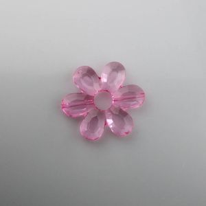 FLOR VAZADA PASSANTE 45MM EM ACRILICO COM 500GR