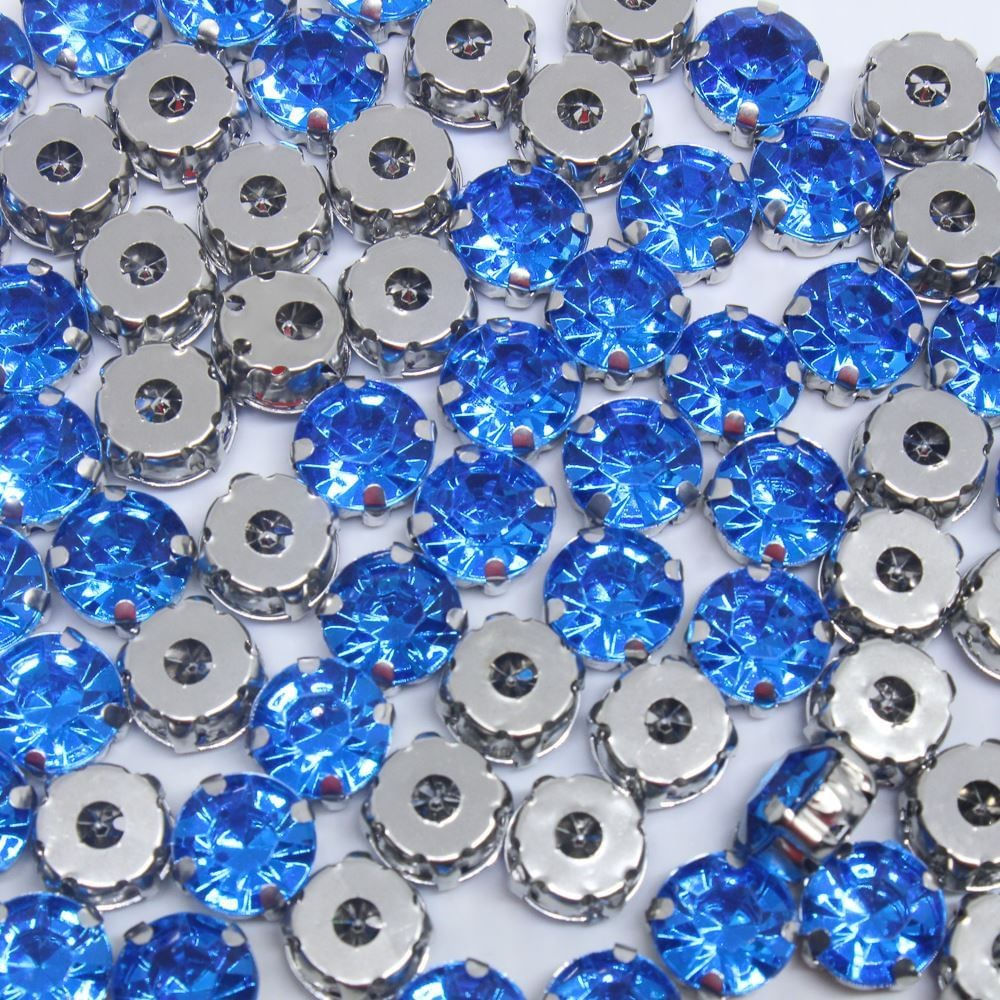 CHATON-ENGRAMPADO-NIQUEL-REDONDO-08MM-EM-ACRILICO-COM-250-PECAS-315---AZUL-315