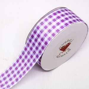 FITA XADREZ COM STRASS 40MM EM POLIESTER COM 9 METROS