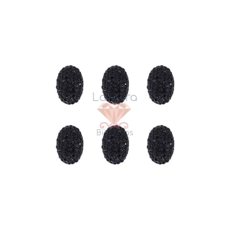 CHATON-PARA-COLAGEM-OVAL-DRUSA-10X14MM-EM-ACRILICO-COM-1500-PECAS-018---PRETO-018