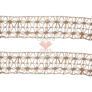 Guipir Cordao Cru (Rami) 4Cm - 25M