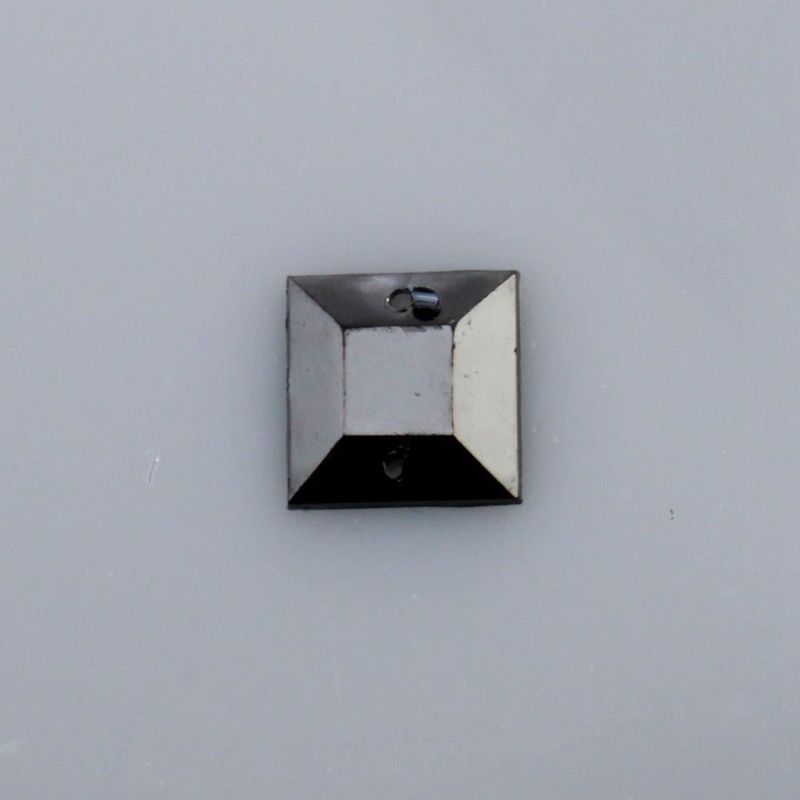 CHATON-PARA-COSTURA-QUADRADO-12X12MM-EM-ACRILICO-COM-250GR-036B---METAL-GUN-036