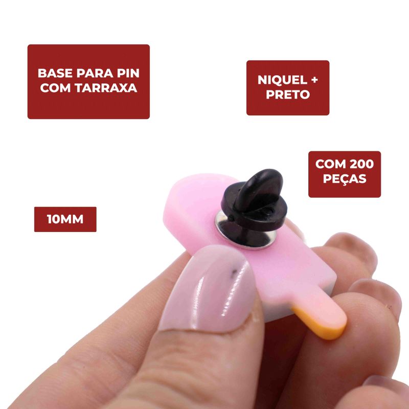 BASE-PARA-PIN-COM-TARRAXA-10MM-COM-200-PECAS---535---NIQUEL---PRETO