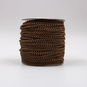 CORRENTE GRUME LIXADO 5X3.6MM EM ALUMINIO COM 50 METROS