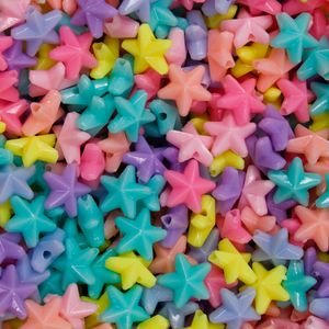 ENTREMEIO ESTRELA 10MM EM ACRILICO COM 500GR