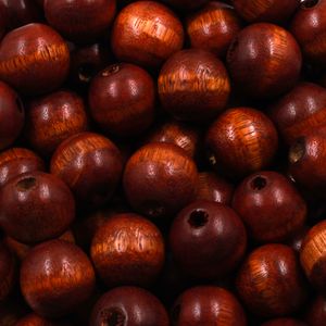 BOLA PASSANTE 22MM EM MADEIRA COM 200UN