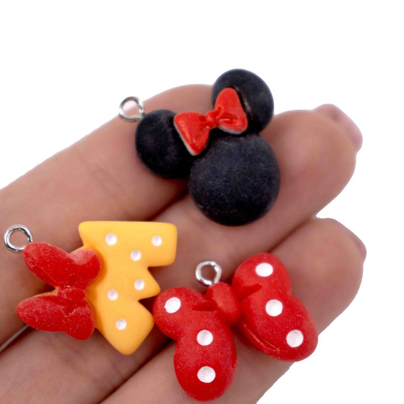 PINGENTE-MICKEY-E-MINNIE-EM-RESINA-COM-100-PECAS---103---COLORIDO