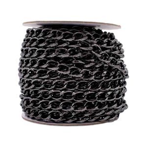 CORRENTE GROUMET TRABALHADA 16X11.2MM EM ALUMINIO COM 20 METROS