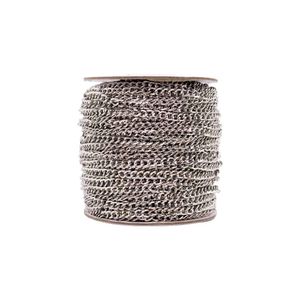 Corrente Grumet 5.5X4mm Em Ferro Com 50 Metros