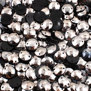 CHATON REDONDO DE ACRILICO COSTURA 12MM 250G