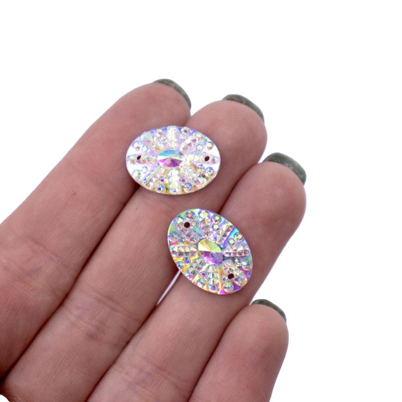 CHATON-OVAL-COM-STRASS-13X18MM-PARA-COSTURA-COM-300-PECAS---079---CRISTAL-AB-079
