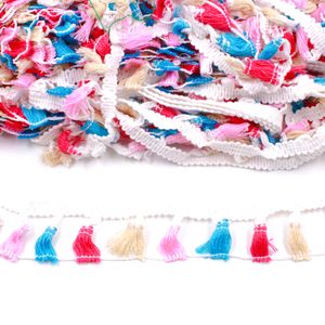 Pingente De Seda Em Metro Franja Tassel 4.5Cm 18M
