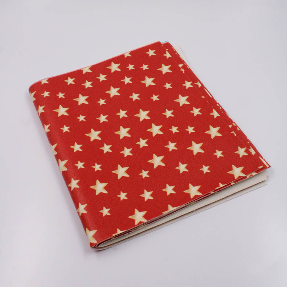 LONITA DOLARO ESTAMPADA ESTRELAS 24X40CM COM 6 UNIDADES
