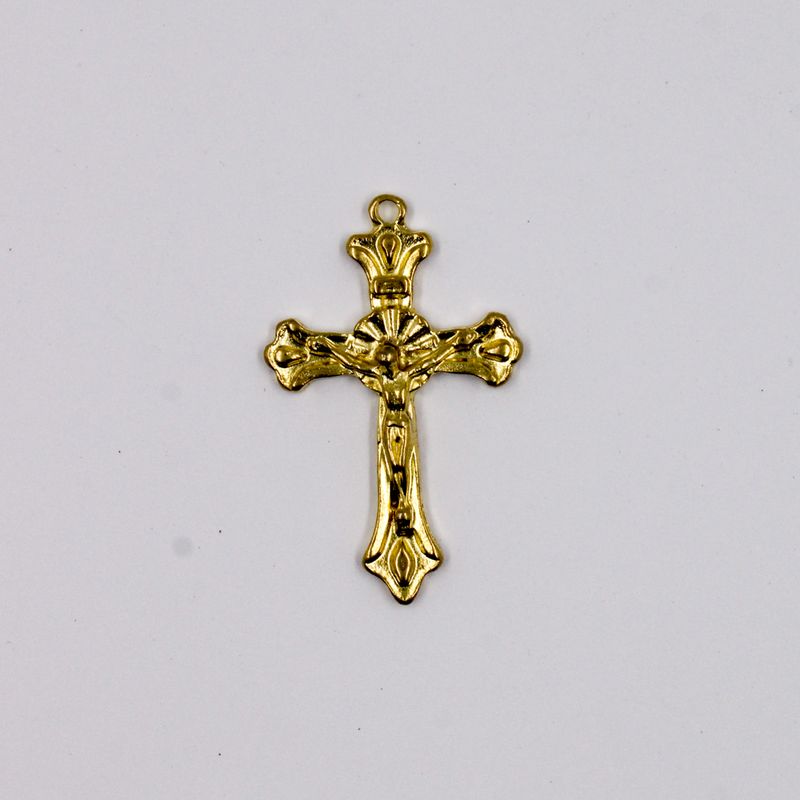 PINGENTE-CRUCIFIXO-TRABALHADO-47X30MM-EM-ZAMAC-O-KG---DOURADO