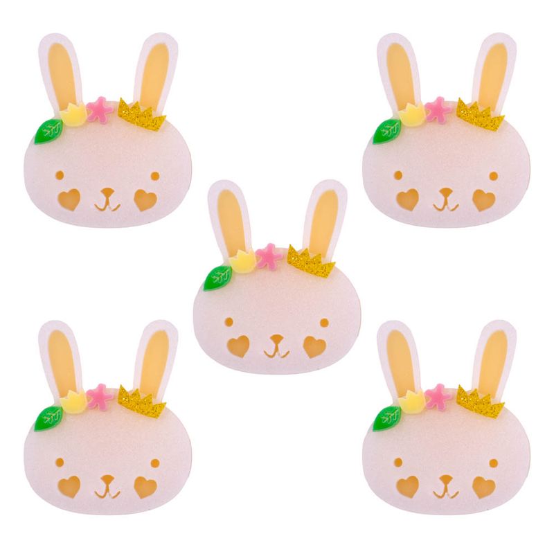 APLIQUE-COELINHO-COROA-EM-ACRILICO-COM-12-PECAS---101---BRANCO-101