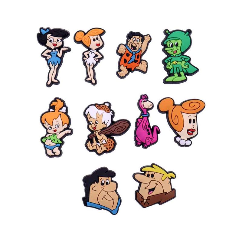 APLIQUE-OS-FLINTSTONES-30MM-EMBORRACHADO-COM-50-PECAS---103---COLORIDO