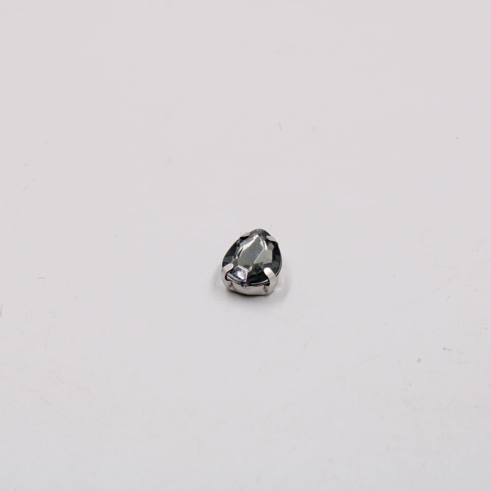 CHATON-ENGRAMPADO-GOTA-10X14MM-EM-METAL-E-ACRILICO-COM-500-PECAS---070---FUME