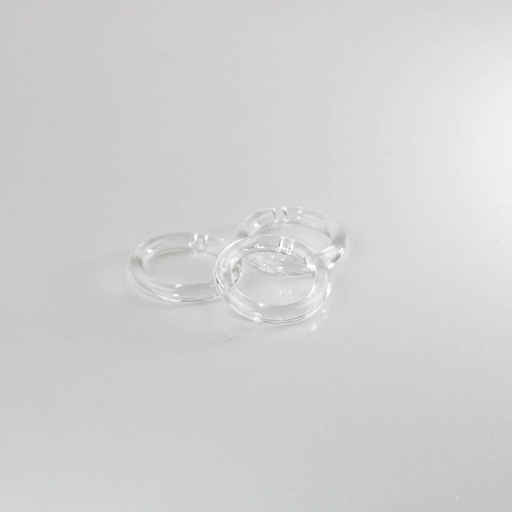 Argola 49Mm Em Acrilico Com 50Gr