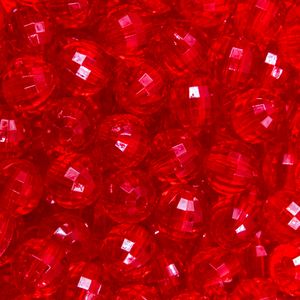 Globinho Passante 10Mm Em Acrilico Com 50G