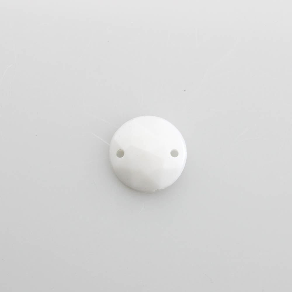Chaton Para Costura Redondo Sextavado 10Mm Em Acrilico Com 250G
