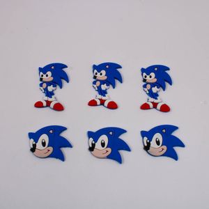 Aplique Kit Sonic Emborrachado Com 50 Peças
