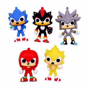 PINGENTE TURMA DO SONIC FUNKO POP 55MM EMBORRACHADO COM 12 PEÇAS