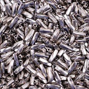 Canudo Torcido 11X4mm Em Abs Com 500Gr