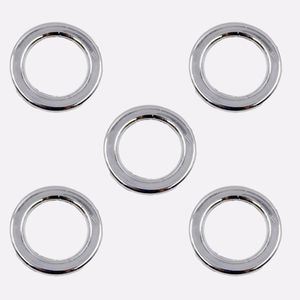 ARGOLA CROMADA 20MM EM ABS COM 500 PEÇAS