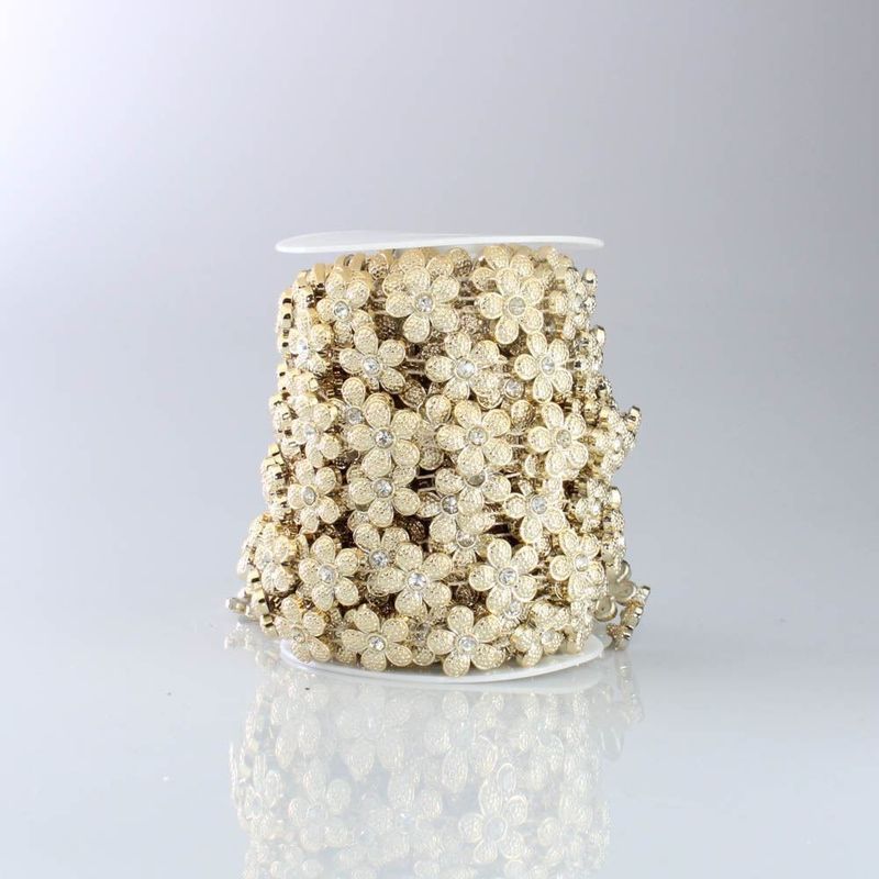 ALJOFRE-FLOR-COM-STRASS-20MM-EM-ABS-COM-9-METROS-073---DOURADO-073