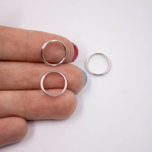 ARGOLINHA DUPLA 12MM EM FERRO COM 500GR